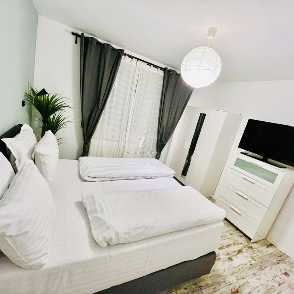 Apartament Cozy White Apartment din Sibiu
